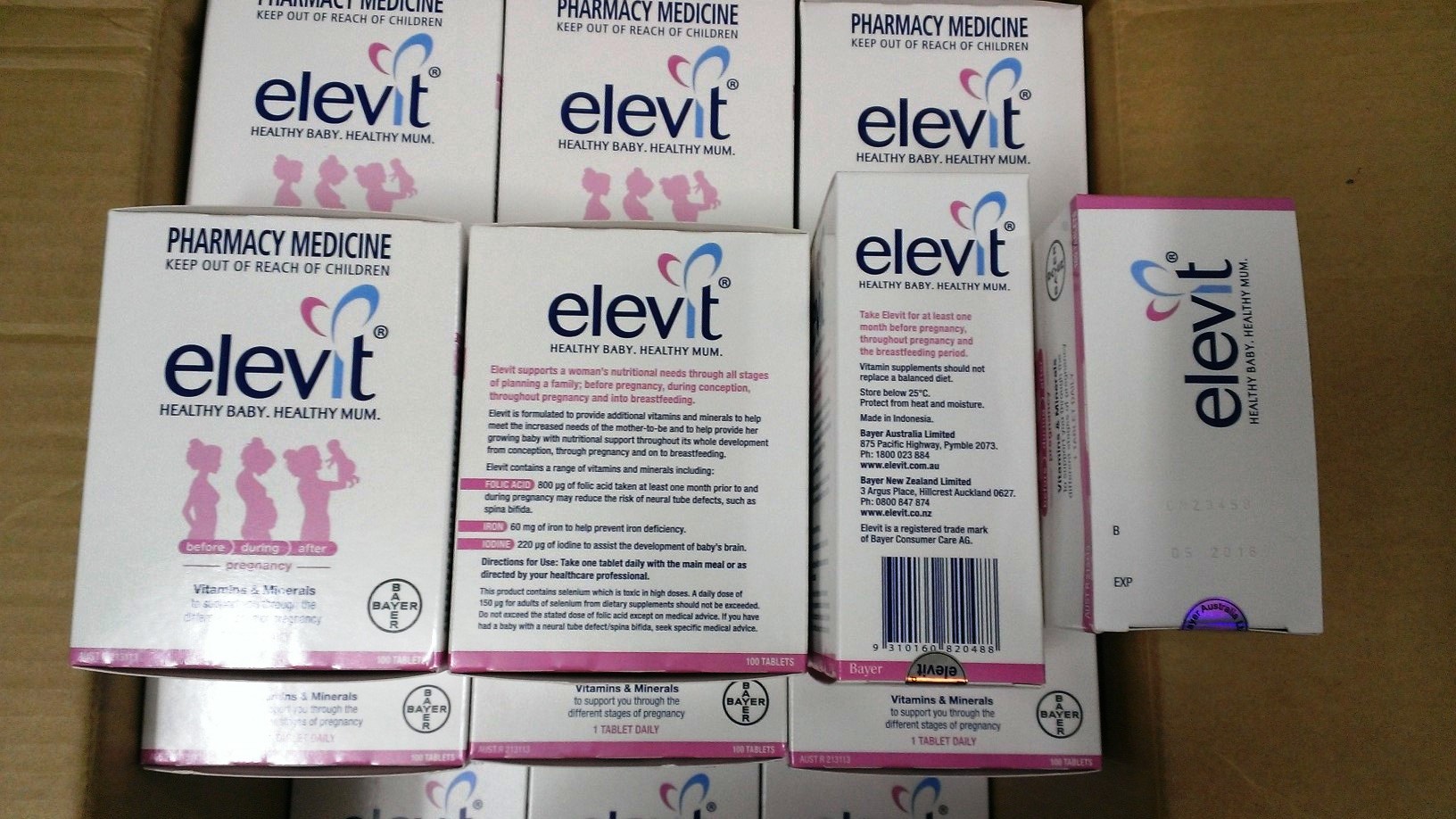 Thuốc Elevit cho bà bầu (nhập khẩu Úc) - 6