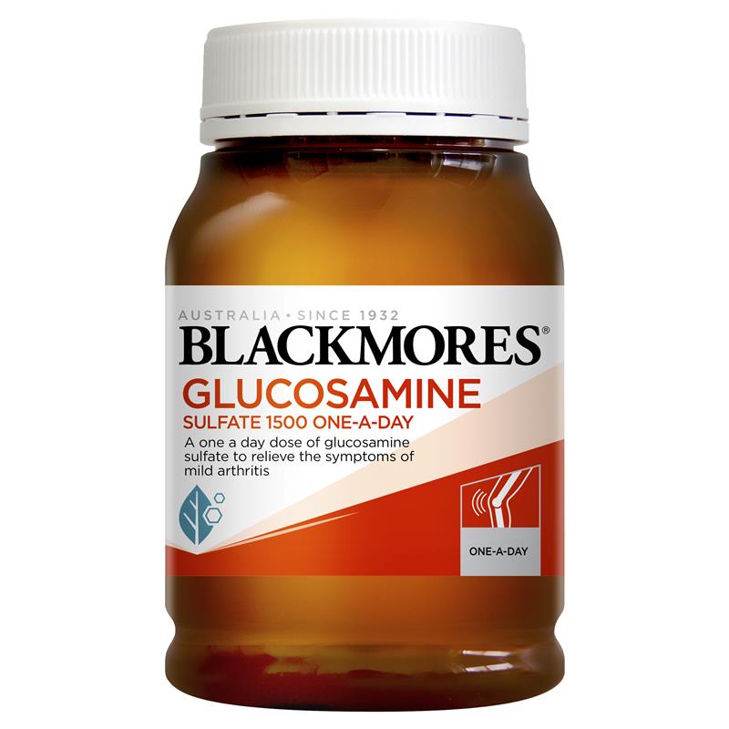 Blackmores Glucosamine 1500 One-A-Day (MẪU MỚI - 180 viên) - Vitamin cho bà  bầu - Siêu thị Vitamin