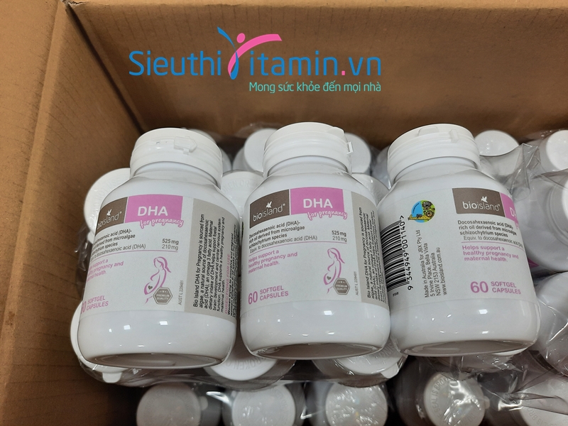 Bioisland Dha Cho Bà Bầu (Mẫu Mới Nhất - 60 Viên) - Vitamin Cho Bà Bầu -  Siêu Thị Vitamin