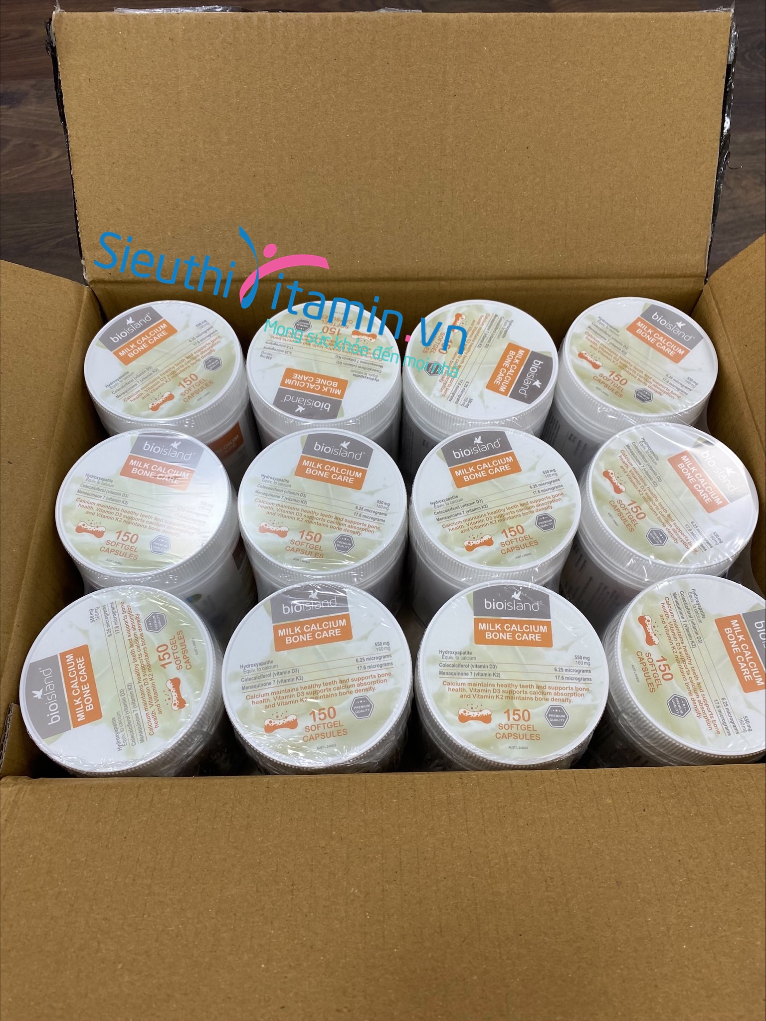 Bioisland Milk Calcium Bone Care